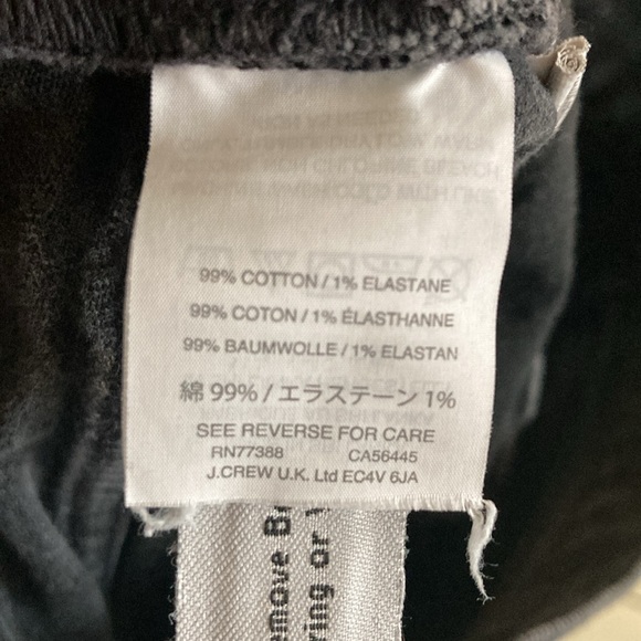 Madewell Black/Gray Cut Off Shorts, Size 24 - Picture 3 of 7